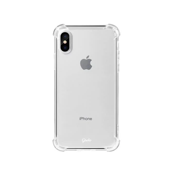 Противоударный прозрачный cиликоновый чехол на iPhone X (1799 iPhone X)