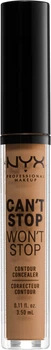 NYX Professional Makeup Can't Stop Won't Stop Korektor 12,7 Neutral Tan 3,5 ml (0800897168650)
