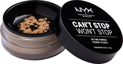 Пудра для лица NYX Professional Makeup Can't Stop Won't Stop фиксирующая 03 Medium 6 г (800897183714)