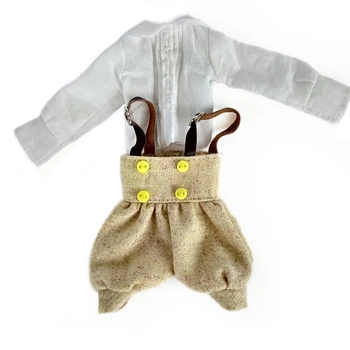 Комбинезон и блузка для кукол Blythe 30 см. (кукла в комплект не входит) (9119)
