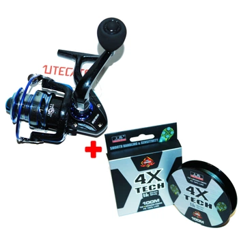 Катушка BratFishing Clashing FD2000 (10+1) + шнур 4X Tech