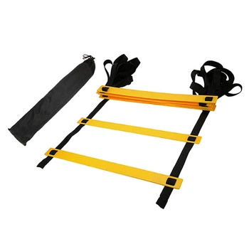 Координаційна драбина Wealis 6 м товщина ступенів 2 мм жовта (WA-SL0604)