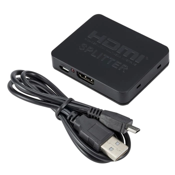 HDMI 1 на 2 порта сплиттер 1080P активный splitter 1x2 разветвитель HDMI Splitter USB ( WD1X2)