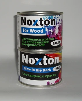 Фарба, що світиться в темряві NOXTON FOR WOOD для дерев'яних поверхонь Класика-3 з синім світінням 1 л