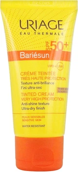 Сонцезахисний тональний крем Uriage Bariesun SPF 50+ 50 мл (3661434006524)