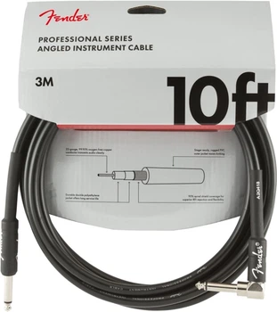 Инструментальный кабель Fender Cable Professional Series 10 ft 3 м Angled Black (228459)