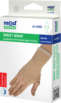 Бандаж на променево-зап'ястковий суглоб MedTextile еластичний XL 1 шт (7640162324496)