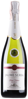 Вино ігристе Cava Jaume Serra Brut Nature Reserva біле брют 0.75 л 11.5% (8411277350415)