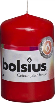 Свеча Bolsius столбик 80/50 Красная (200141)