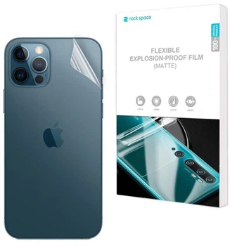 Антибликовая пленка на заднюю панель RockSpace Explosion-Proof Matte для iPhone 12 Pro Max