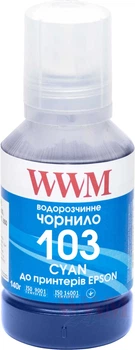 Чернила WWM 103 для Epson L4150/4160 140 г Cyan (E103C)