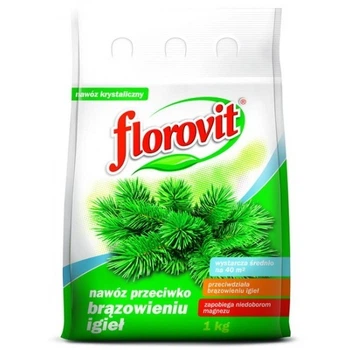 Удобрение против бурения хвои 1 кг Флоровит