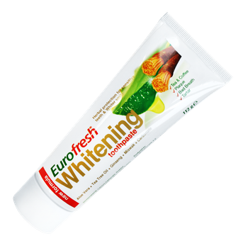 Зубная паста Отбеливающая с мискваком Eurofresh Whitening Farmasi 112мл