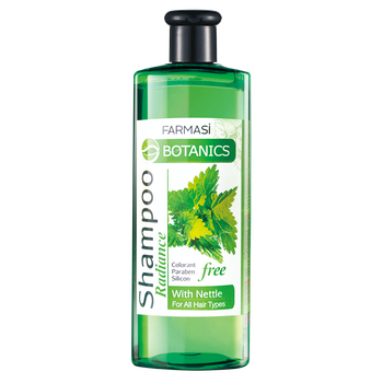 Шампунь с экстрактом крапивы Farmasi Botanics 500мл
