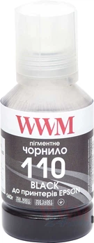 Чернила WWM для Epson M1100/M1120 140 г Black Пигментные (E110BP)