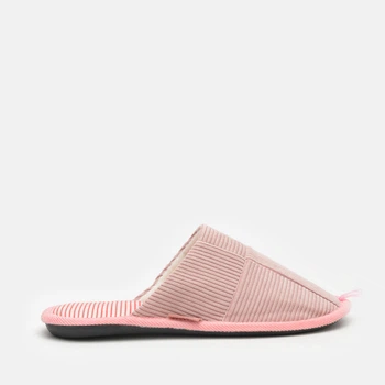 Женские домашние тапочки с закрытым носком FX shoes 18022 40-41 26 см Розовые (2820000002303)