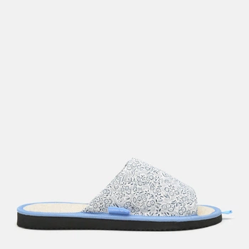 Жіночі домашні капці з відкритим носком FX shoes 11033 36-37 24.2 см Блакитні (2820000003287)