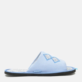 Жіночі домашні капці з відкритим носком FX shoes 11044 38/39 Сині (2820000003508)