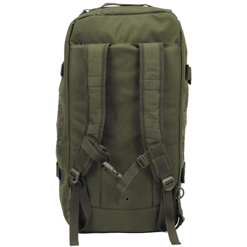 Тактический дорожный рюкзак-сумка MFH "Travel" 48 литров олива (30655B)