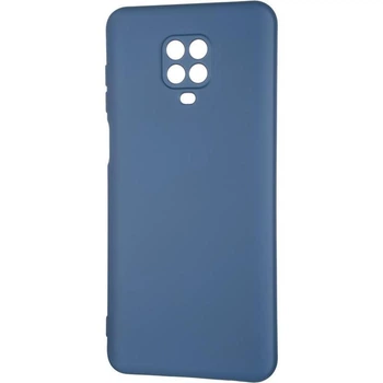 Чехол Fiji Full Soft Premium для Xiaomi Redmi Note 9 Pro силикон бампер Blue
