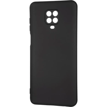 Чехол Fiji Full Soft Premium для Xiaomi Redmi Note 9 Pro силикон бампер Black