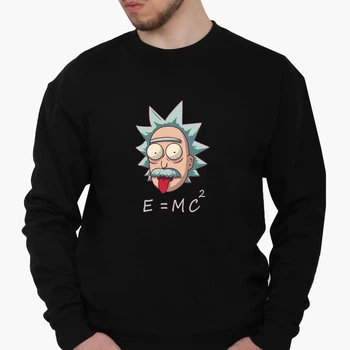 Свитшот мужской Рик и Морти (Rick and Morty) (8771-1962) Черный L