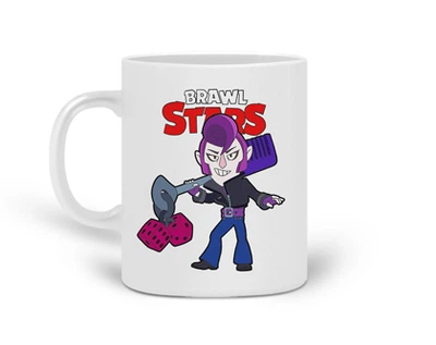 Кружка Бравл Старс Мортис (Brawl Stars Mortis) (20259-1012) Керамика Белый