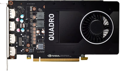 Видеокарта PNY PCI-Ex NVIDIA Quadro P2200 5GB GDDR5X (160bit) (1493/10024) (4 x DisplayPort) (VCQP2200-PB)