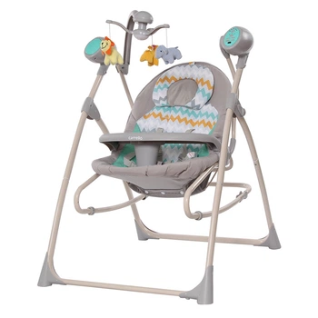 Дитяча колиска-гойдалка CARRELLO Nanny 3в1 CRL-0005 Grey Wave Сірий (CRL-0005 Grey Wave)