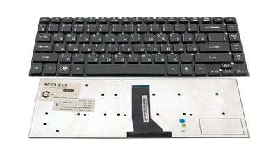 Клавіатура для ноутбука ACER Aspire E1-410 E1-422 E1-430 E1-432 E1-470 E1-472 ES1-511 V3-431 V3-471, Aspire TimeLineX 3830 4755 4830 / Gateway ID47 NV47H BLACK RU (KB-ACER-010)
