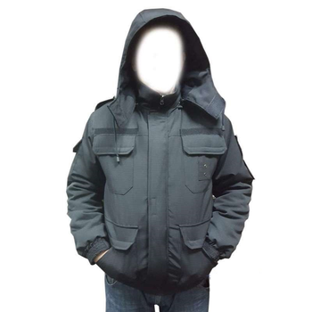 Куртка-бушлат для поліції -20 C Pancer Protection чорний (52)