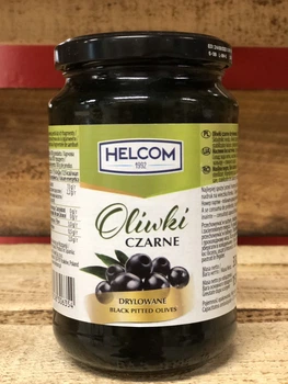 Маслини Helcom Oliwki Czarne 330г