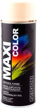 Эмаль аэрозольная универсальная декоративная Maxi Color Ral 1015 слоновая кость 400 мл (8711347217045)