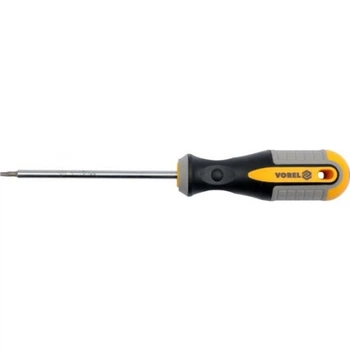 Отвертка звездная VOREL: TORX Т7 х 75 мм, V-60882