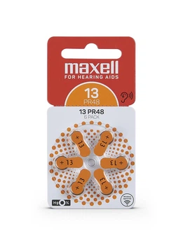 Maxell PR48 (13) 6BS Zinc Air для слуховых аппаратов