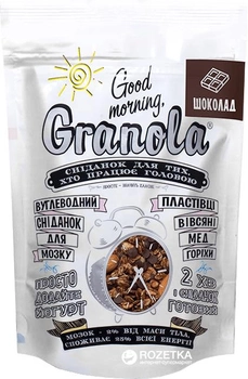 Упаковка гранолы Good morning Granola С шоколадом 4 шт х 330 г (74820192180039)