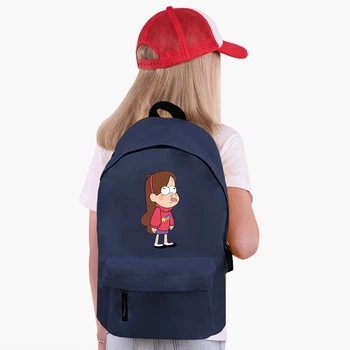 Рюкзак детский Гравити Фолз Мейбл Пайнс (Gravity Falls Mabel Pines) (9263-2625) 17 л Темно-синий