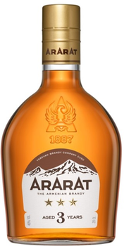 Бренди ARARAT 3 года выдержки 0.2 л 40% (4850001003427)