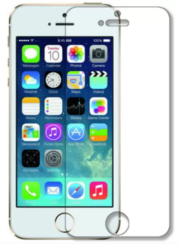 Гидрогелевая защитная пленка ABC на iPhone 5s на весь экран прозрачная
