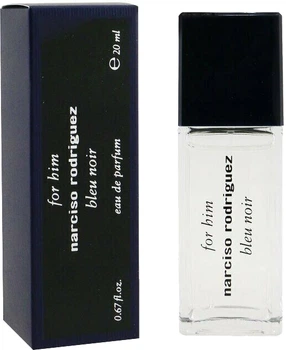 Парфумована вода для чоловіків Narciso Rodriguez Bleu Noir 20 мл (3423220005995)