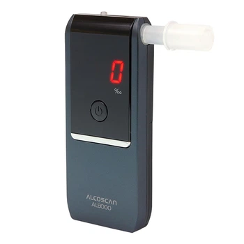 Напівпрофесійний алкотестер електрохімічний з мундштуком AlcoScan AL-8000