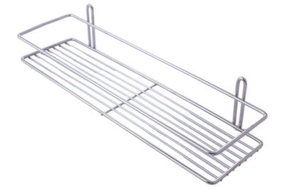 Полка для ванной FZB 110 x 400 x 50 мм x 1 прямая нержавейка (9A163)