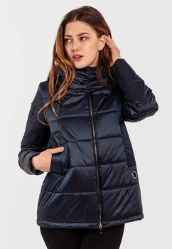 Демисезонная короткая куртка Modniy OAZIS 46-48 Темно-синий (90348 46-48)