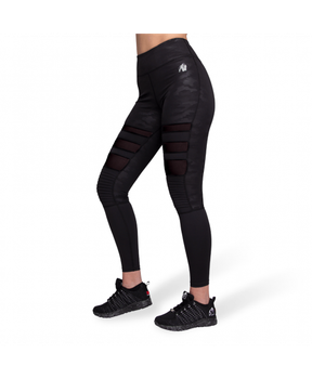 Легінси Gorilla Wear Savannah Biker Tights Чорні XS/Комуфляжные (9193090000)