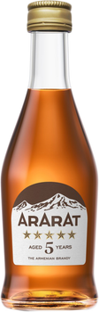 Бренди ARARAT 5 лет выдержки 0.05 л 40% (48504805)