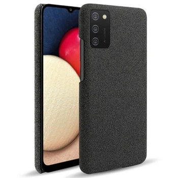 Защитный чехол KSQ Cloth Style для Samsung Galaxy A02s (A025) - Black