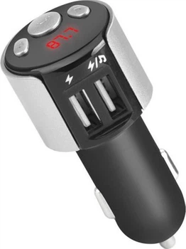 FM-трансмиттер CAR X10 с Bluetooth, MP3, USB, microSD (X10) (MS-21403) (889800)