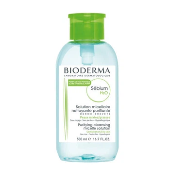 Міцелярна вода Bioderma Sebium H2O Pump 500 мл (3401396991830)