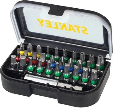 Набор бит с магнитным держателем Stanley FatMax 60 мм (STA60490)