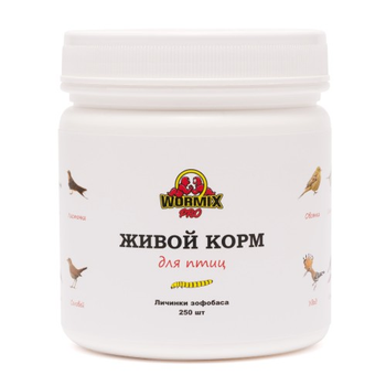 Живой корм Ладья Для птиц Зофобас
